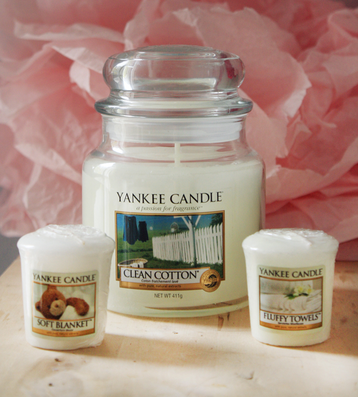 Livraison bougie yankee candle - soft blanket - moyenne jarre