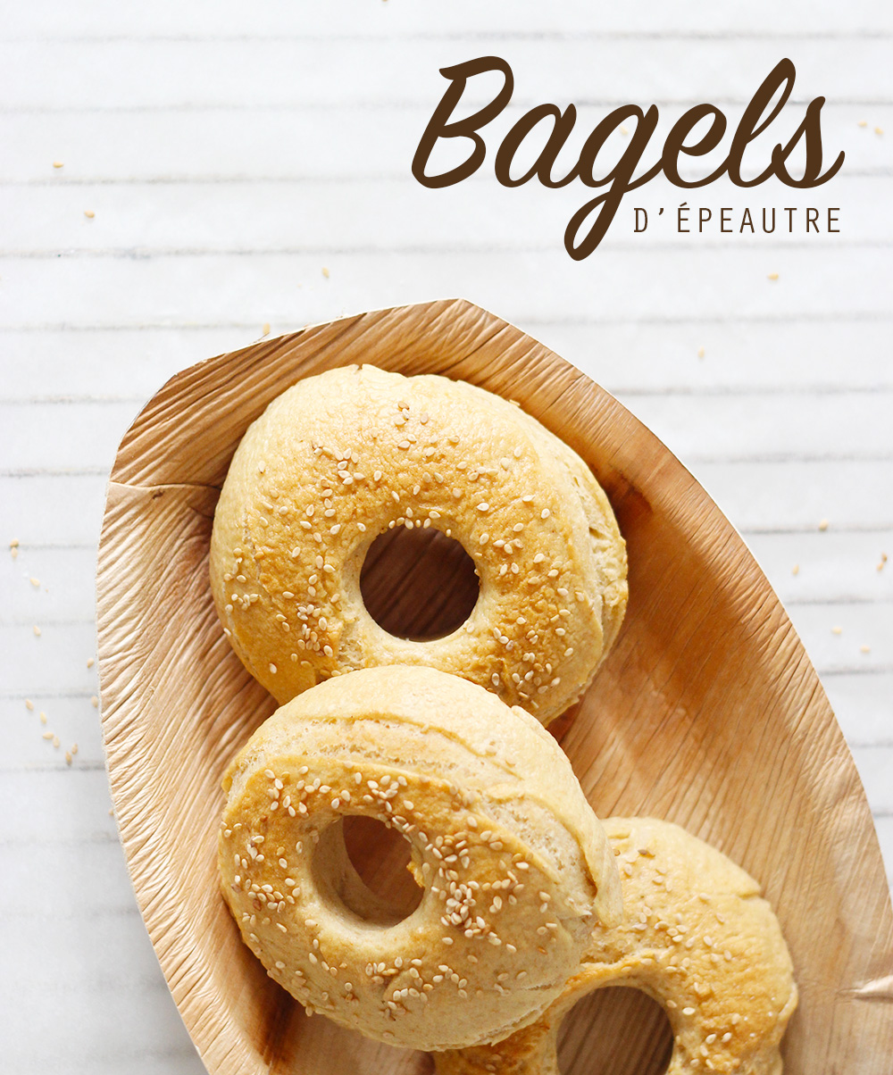 Bagels d'épeautre et recette "morning bagel" à l'avocat - Mango & Salt