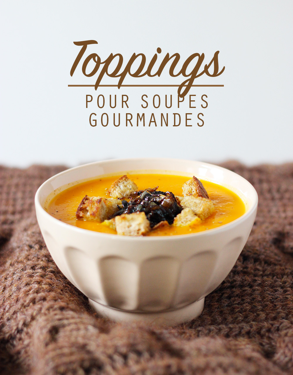 Toppings pour soupes gourmandes - Mango & Salt