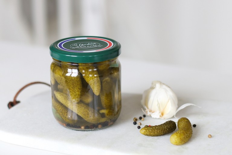 Des cornichons français & maison avec Le Jardin d'Orante Mango and Salt